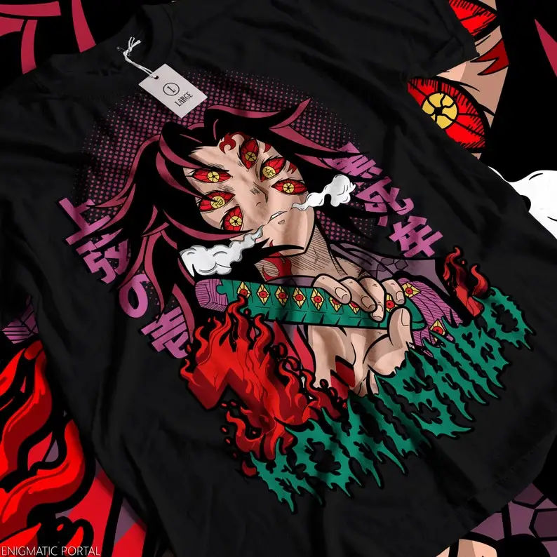 

Kokushibo Demon Slayer Shirt, Kimetsu No Yaiba, Kibutsuji Muzan Upper Moon