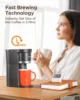 NEW Mini Coffee Maker Single Serve, Instant One Cup for K Cup & Ground Coffee, 6 to 12 Oz Brew Sizes, Black 4