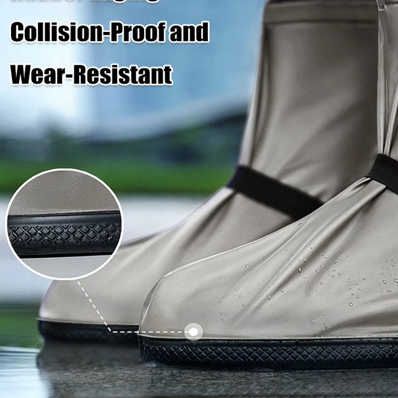Rain Shoe Cover Waterproof Shoes Covers Rain Boots Motorcycle Boots Cover For Shoes Shoe Waterproof