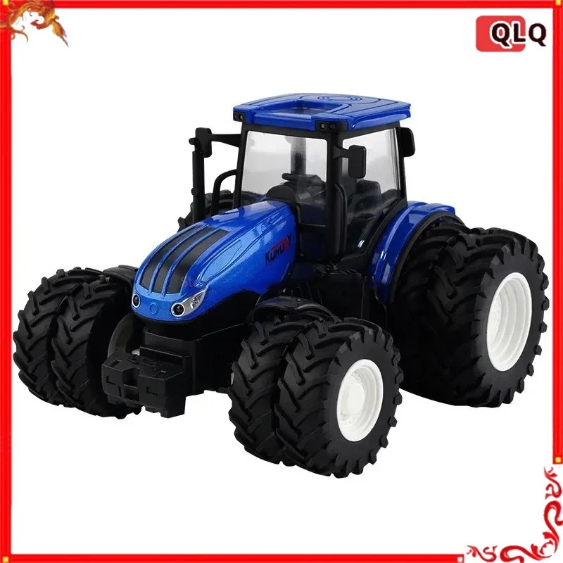 Farmer Remote Control Tractor Simulation Toy - Engineering Construction Tillage Machine