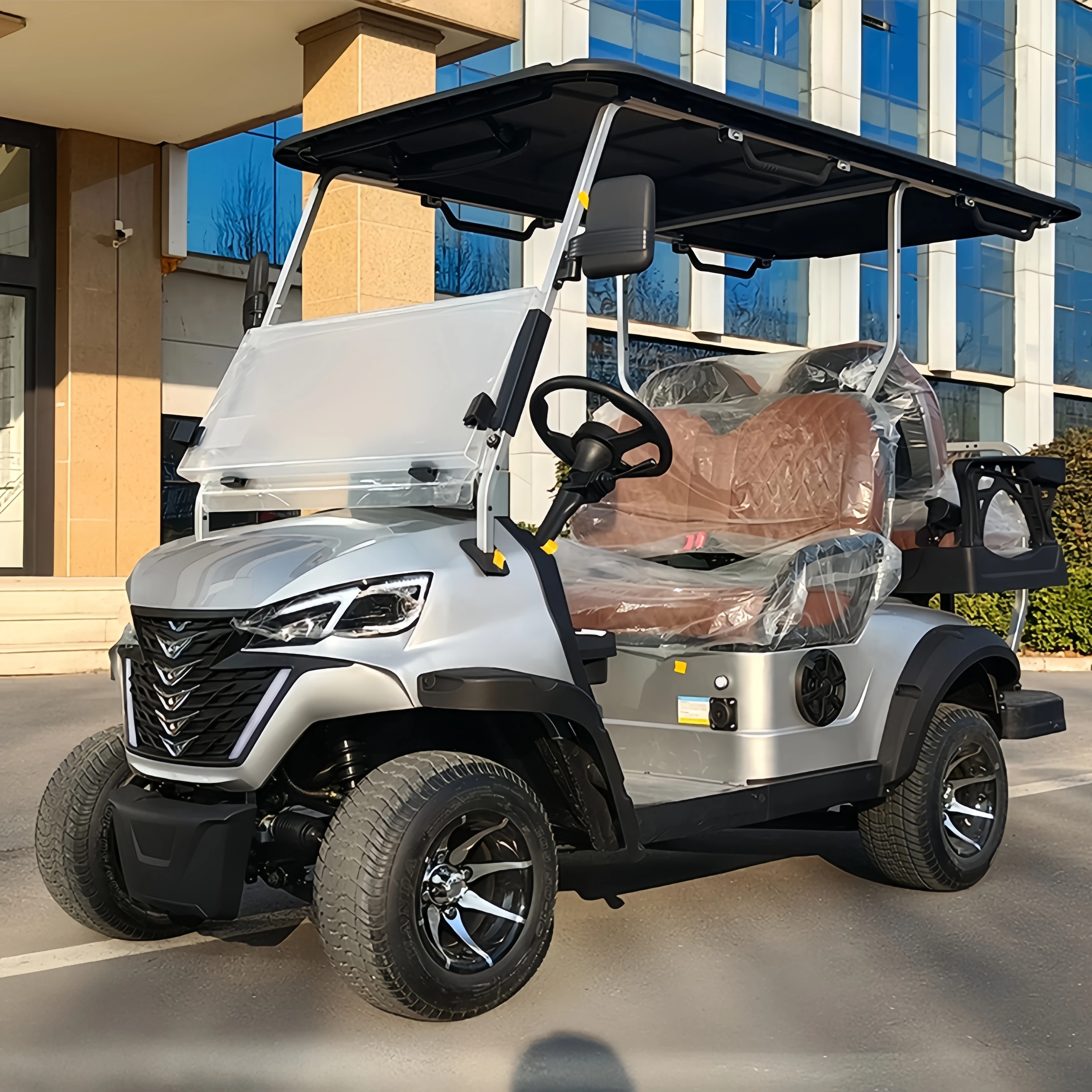 Cheap Chinese golf carts for sale electric cart cars lithium 72V battery 6 seater price club car 48 volt batteries