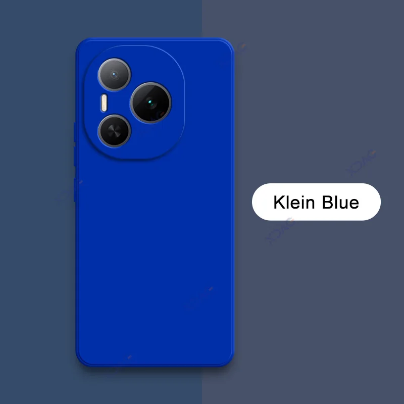 Luxury Dual Layer Cellphone Case with Lens Protection - Fashionable Soft Square Liquid Silicone Armor