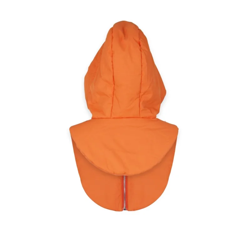 Cappelli invernali con cappuccio in piumino ultraleggero per donna uomo anello caldo passamontagna cappello collo con cerniera coulisse cappotto sciarpa canotta corta_voghion.com