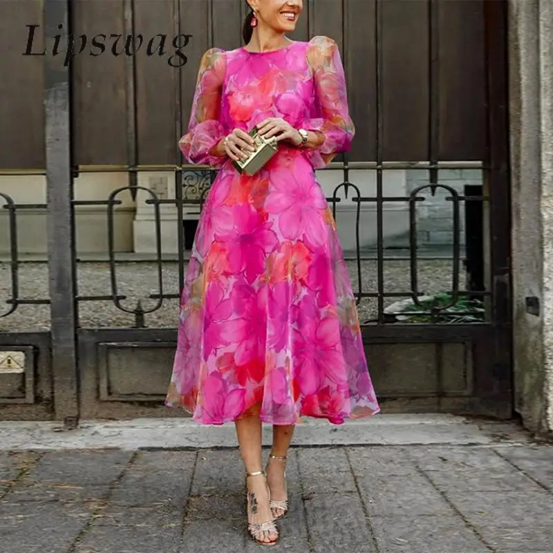 Elegante Gevoerde Reversband Blousejurk - Veelzijdige Stijl