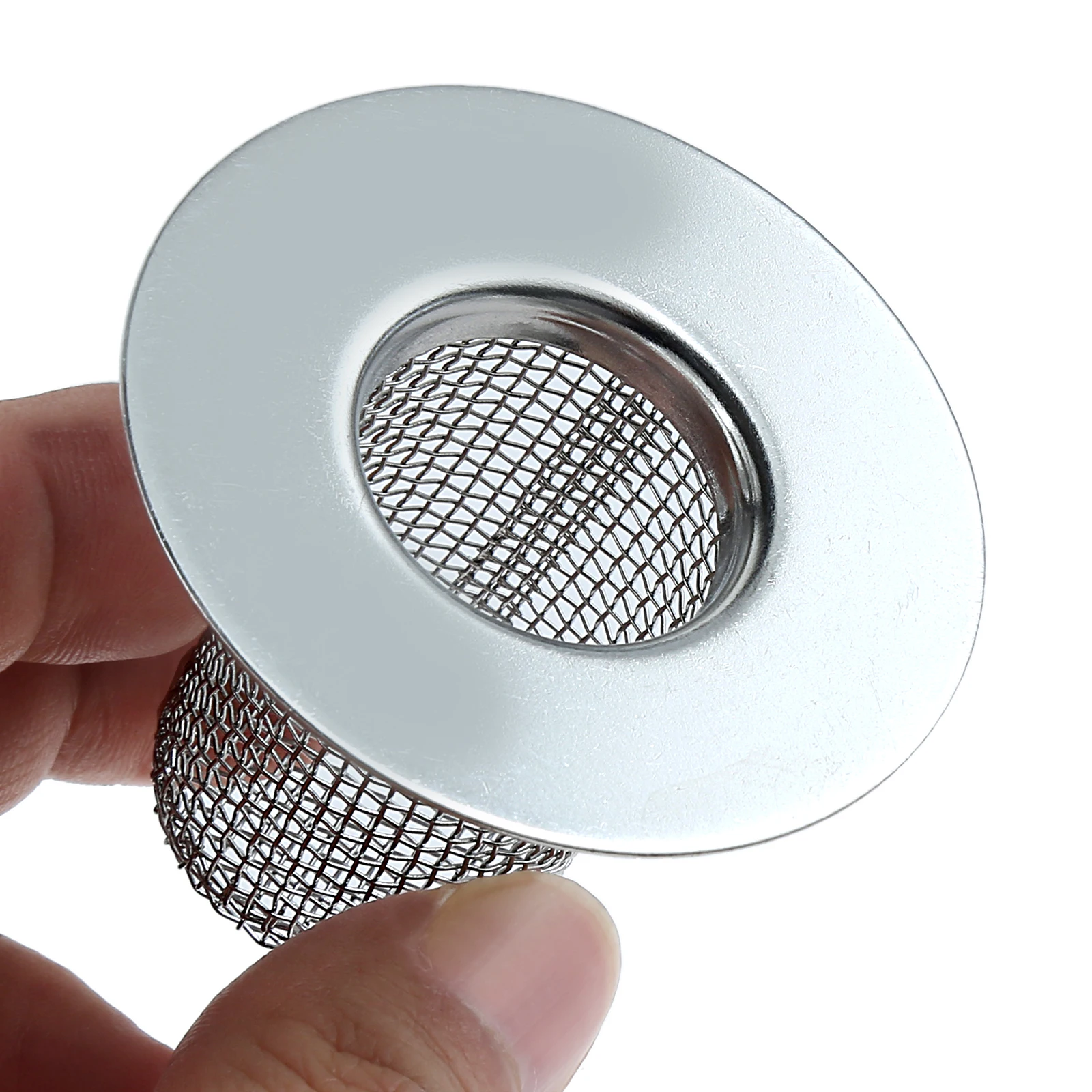 1pc Floor Drain Filter 304 Stainless Steel Mesh Basket Anti-hair Anti-clog 28mm-80mm 1"-3" Kitchen Bathroom Anti-rat/mosquito 4