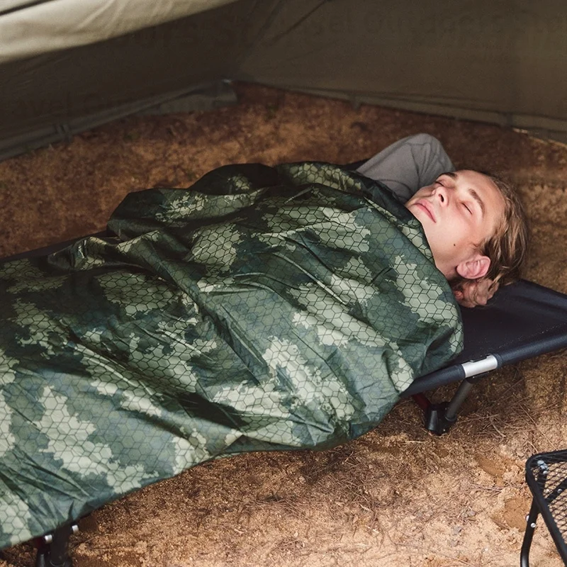 Naturehike Sleeping Bag Ultralight Summer Cotton Quilt Outdoor Camping Hiking for Single Splicing Envelope Mini Storage Portable sleeping bag survival sleeping bag