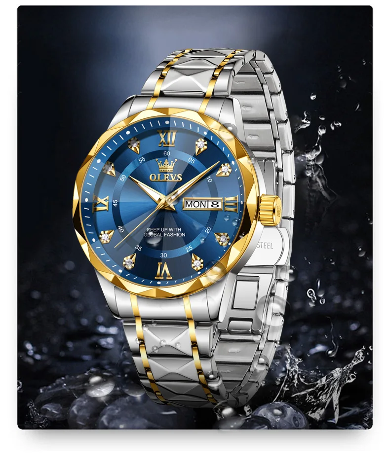 Orologio OLEVS finiture