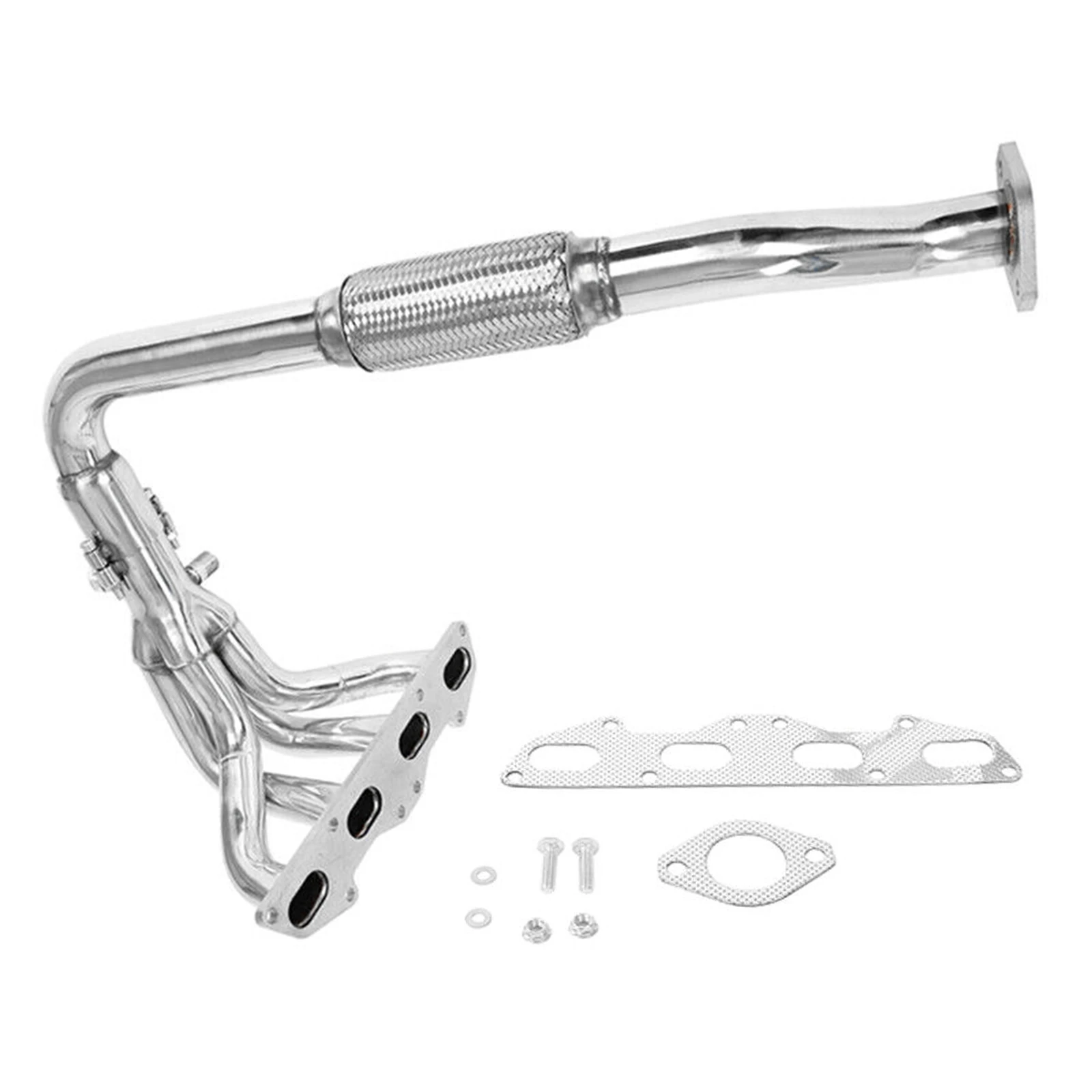 

Stainless Steel Auto Manifold Headers for 1995-1999 Mitsubishi Eclipse Silver Exhaust Pipe Assembly Exhaust Manifolds