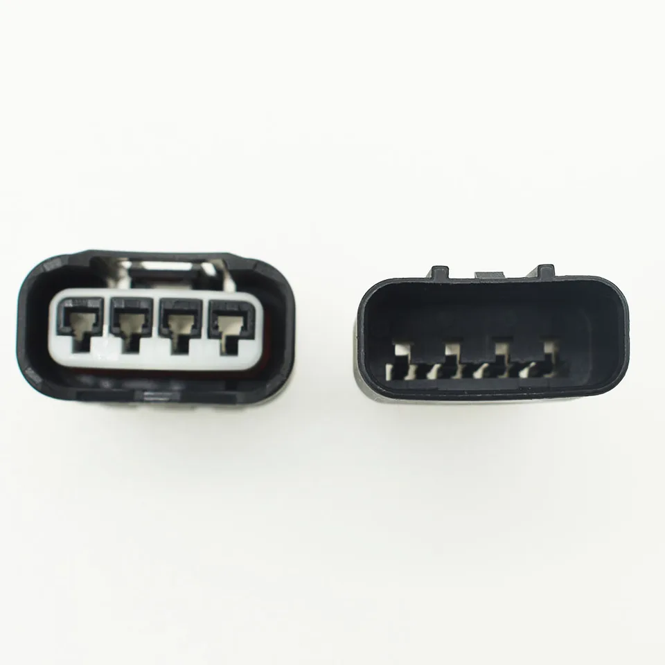 CNKF Toyota Zündspulen Stecker 5er Set - 4 Pin Denso Stecker Schwarz 90980-11885