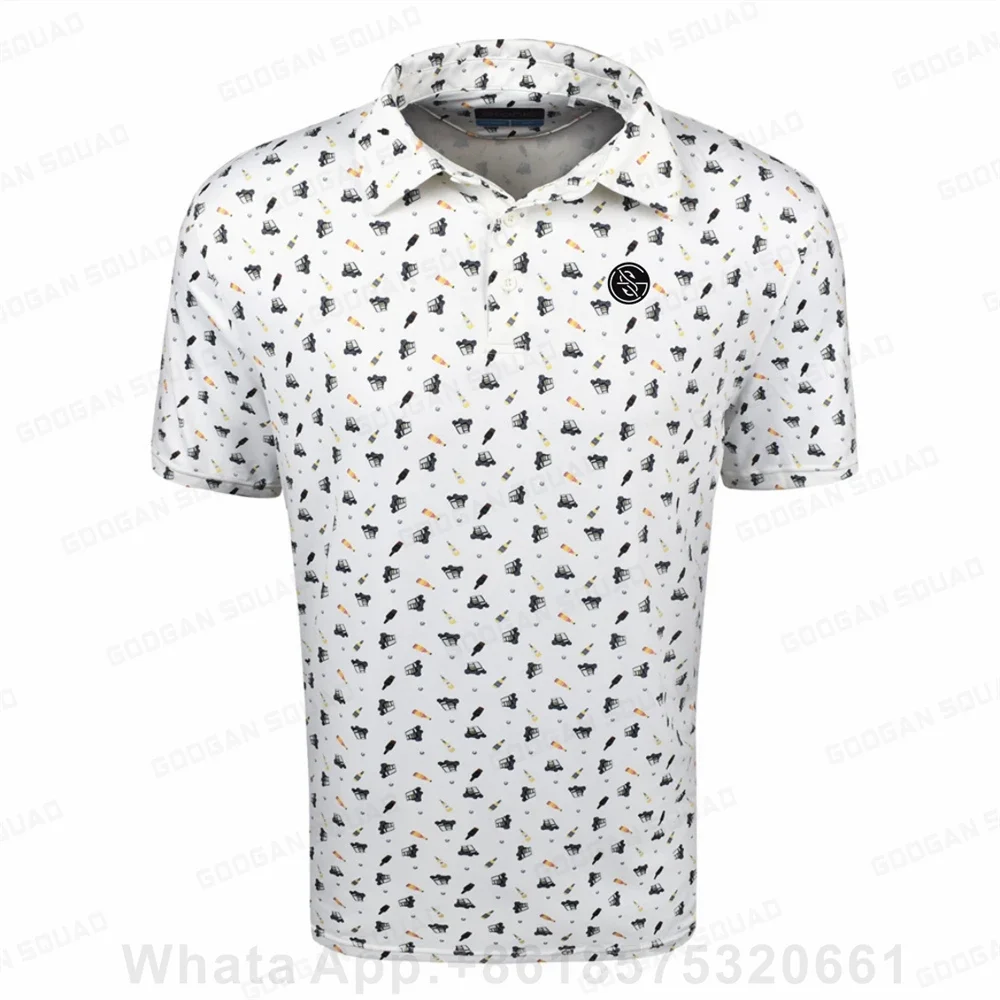 

New 2023 Men Golf Outdoor Sports Polo Shirt Plus Size Short Sleeve Polo T-shirt Fishing F1 Racing Clothing Quick Dry Casual Tops