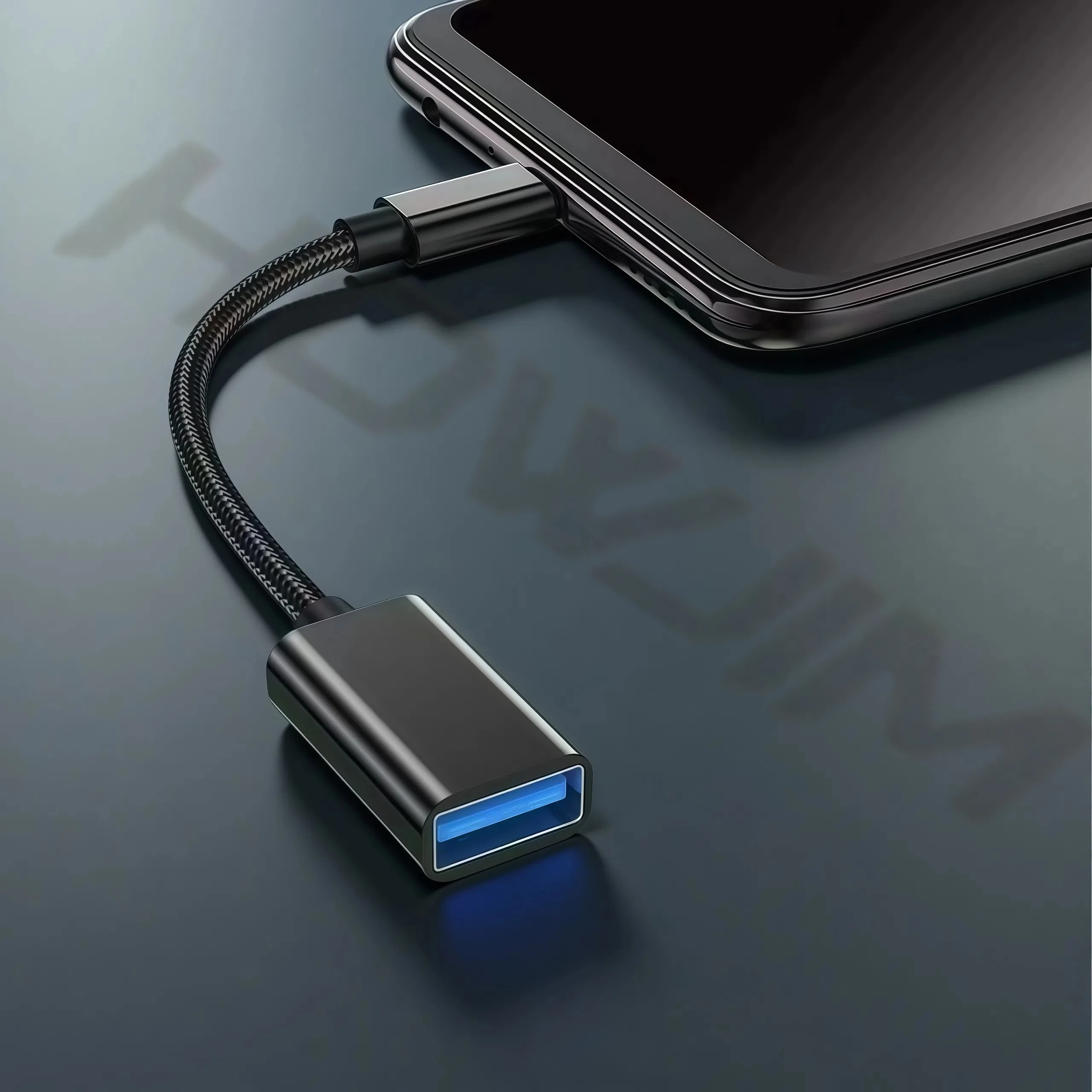 USB 타입 C 남성-USB 여성 케이블 어댑터 USB-C-USB OTG 어댑터 케이블 OTG 케이블