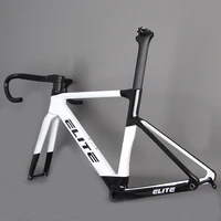 Cadre de vélo de route ultraléger en Fiber de carbone T1000 700 * 28C BB86 cadre de vélo de route frein à disque de routage interne complet Di2 47-58 cm 4
