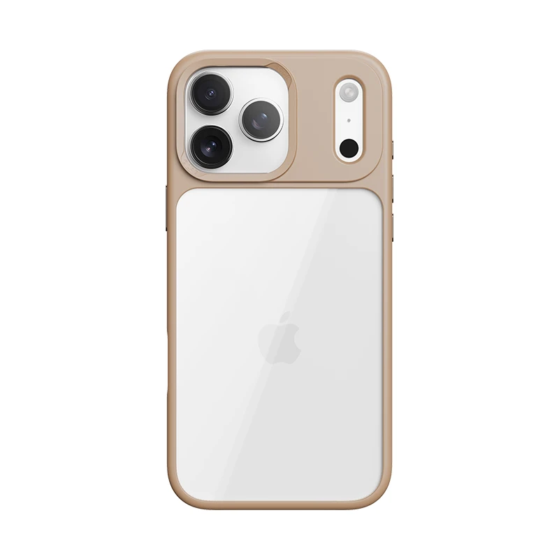 Shockproof Hybrid Guard Case with High Transparent Back Cover