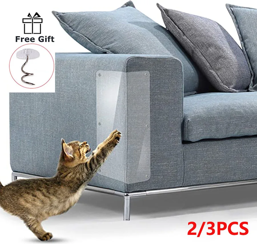 Cat Scratcher Guards Mat Sofa Protector Scraper Tape Scratching Post