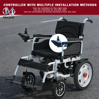 2026 NUOVI Arrivi Elettrico Pieghevole Sedia a Ruote Portatile di Tendenza Disabili Scooter Elettrico Sedia a Ruote Elettrica Walker Rollator