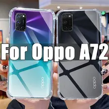 Custodia trasparente per telefono per Oppo A72 TPU custodia trasparente per Oppo A 72 6.5 "CPH2067 cover antiurto antigraffio