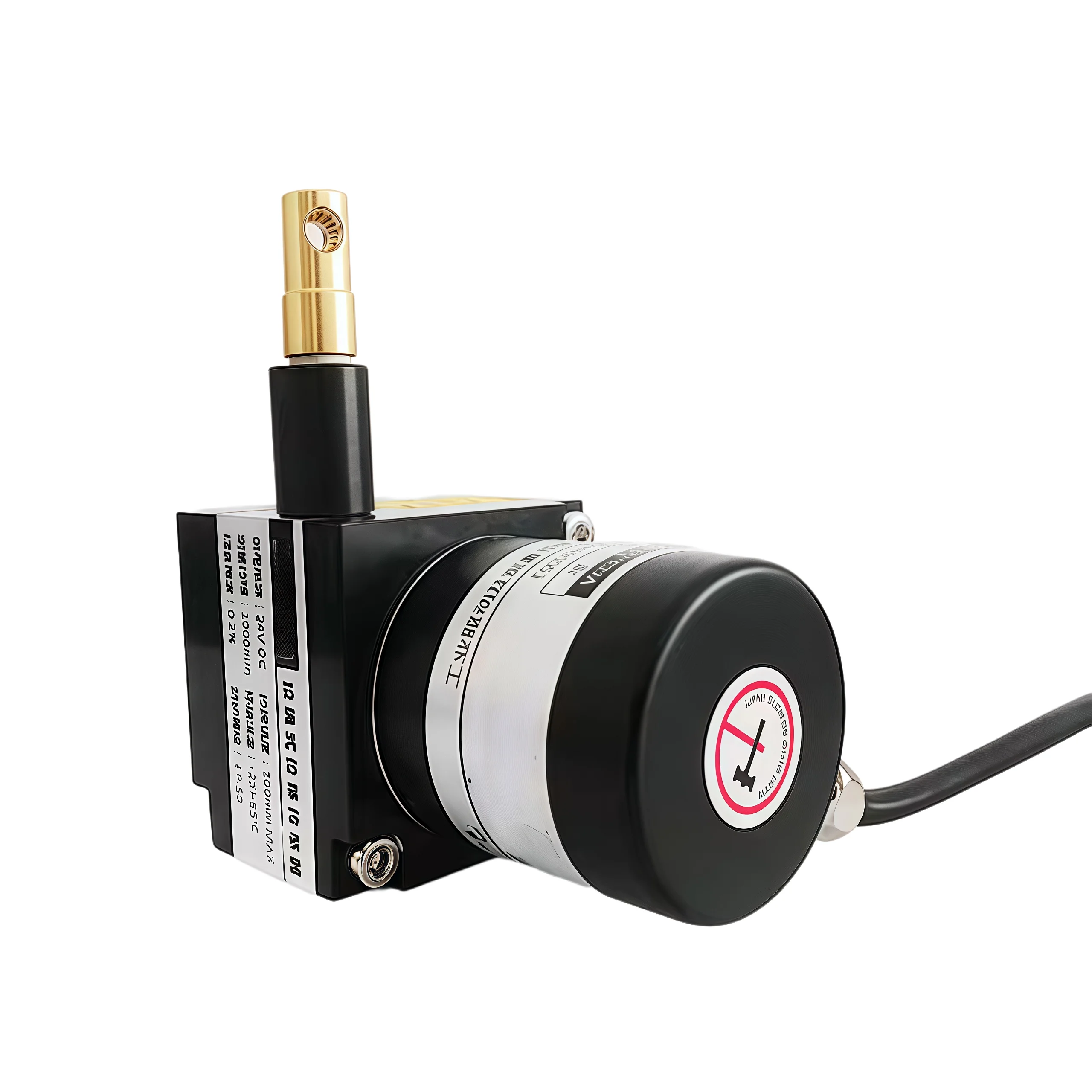 Stroke 2000mm Pull Rope Displacement Potentiometer Draw Wire Sensor ...