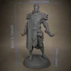 Erestian Miniature Models Dungeons and Dragons 3D Printing Resin Unpainted Tabletop Miniatures Suitable for Pathfinder 5