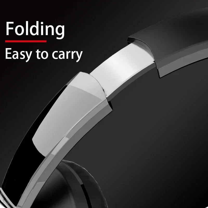 Premium Wireless Bluetooth Over-Ear Headphones with High-Fidelity Bass & Foldable Design
