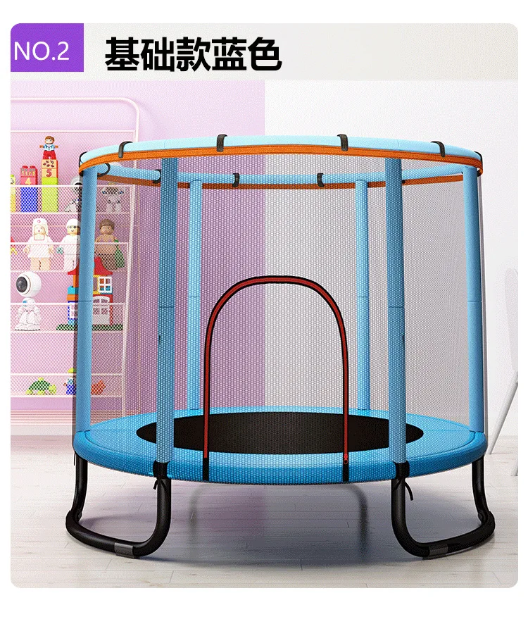 Trampolines For Kids Outdoor Indoor Mini Toddler Trampoline With Enclosure,  Safety Handrail, Birthday Gifts For Kid - Trampolines - AliExpress