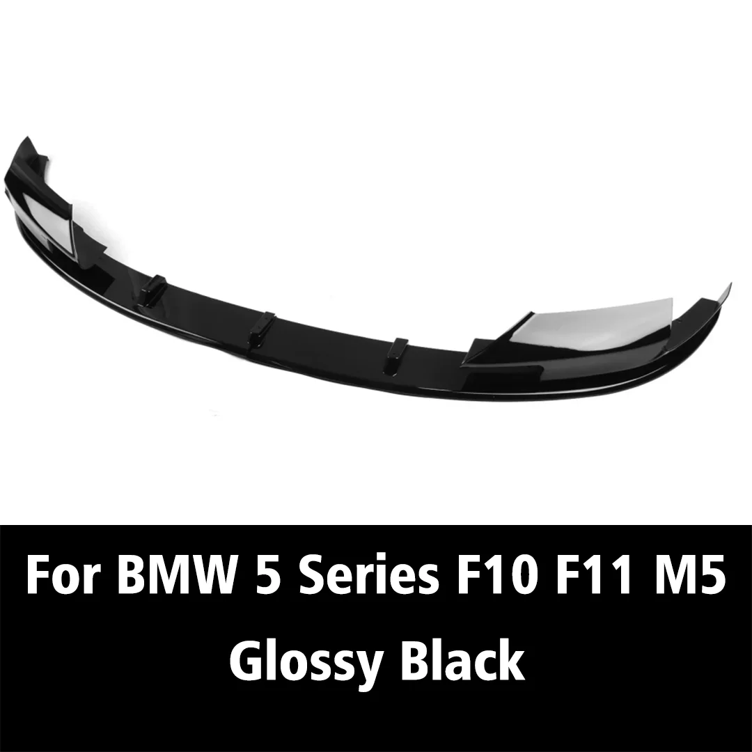 BMW 5 시리즈 F10 F11 M5 2011-2017 자동차 프론트 범퍼 립, 자동차 스타일링 업그레이드 부품 및 액세서리