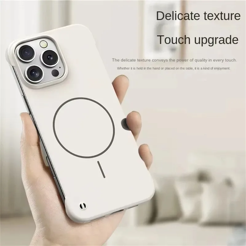 รูปสินค้า เคส iPhone ไร้ขอบบางเฉียบ ป้องกันกระแทก MagSafe