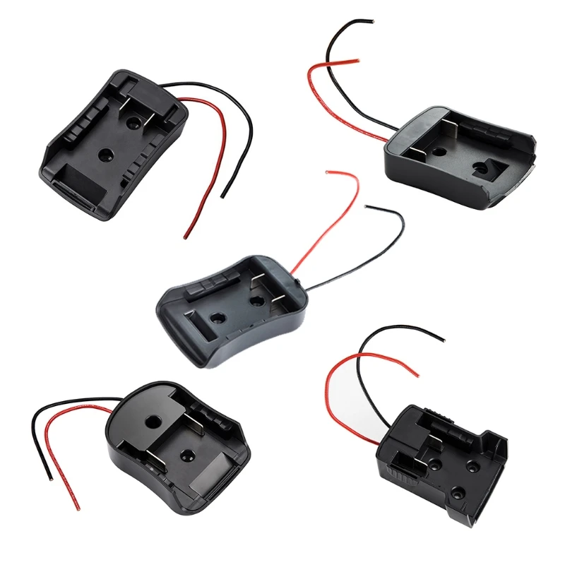 

18V-21V Battery Adapter Battery Dock Power Connector with Wires Connectors