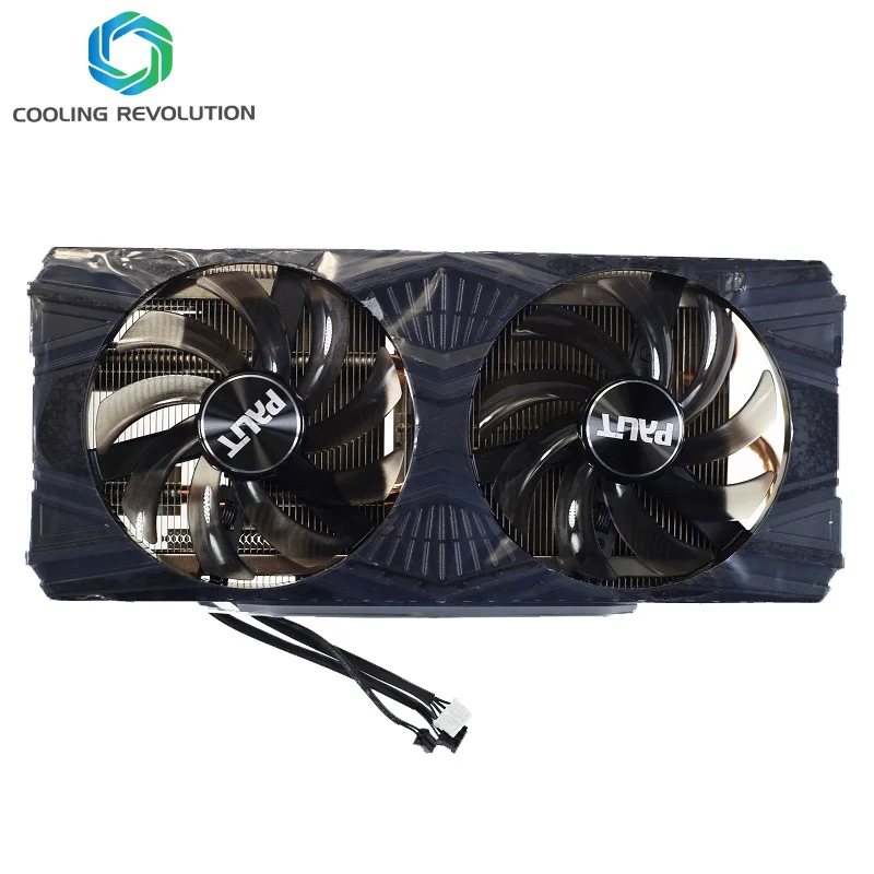 Placa Gráfica Dissipador de Calor Ventilador Fdc1012s9-c para Palit Rtx2060 2060s 2070 Placa Gráfica Refrigeração F259w1b0 - Imagem 4