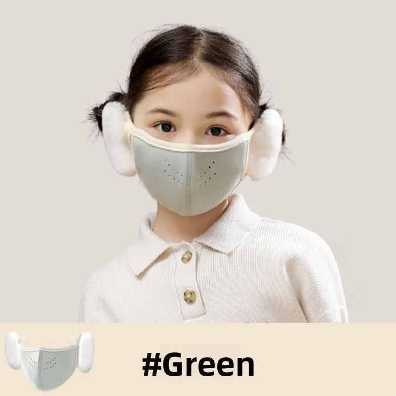 Green [children's ear protection mask]