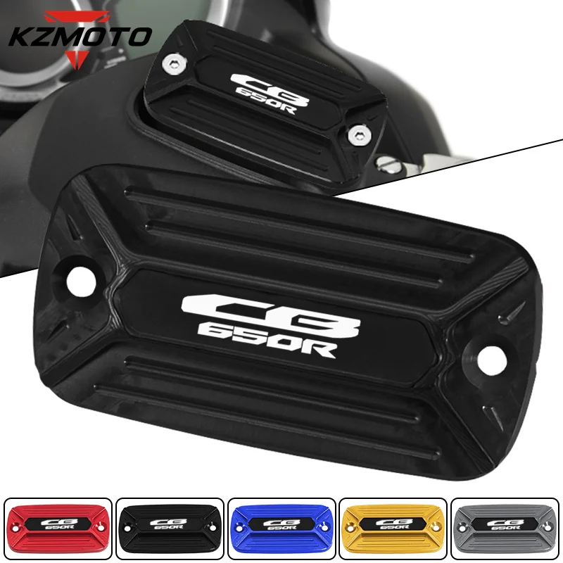 

Motorcycle CNC Front Brake Fluid Reservoir Cap Master Cylinder Cover For HONDA CB650R CB650F CB 650R 650F CB650 R/F 2018-2022