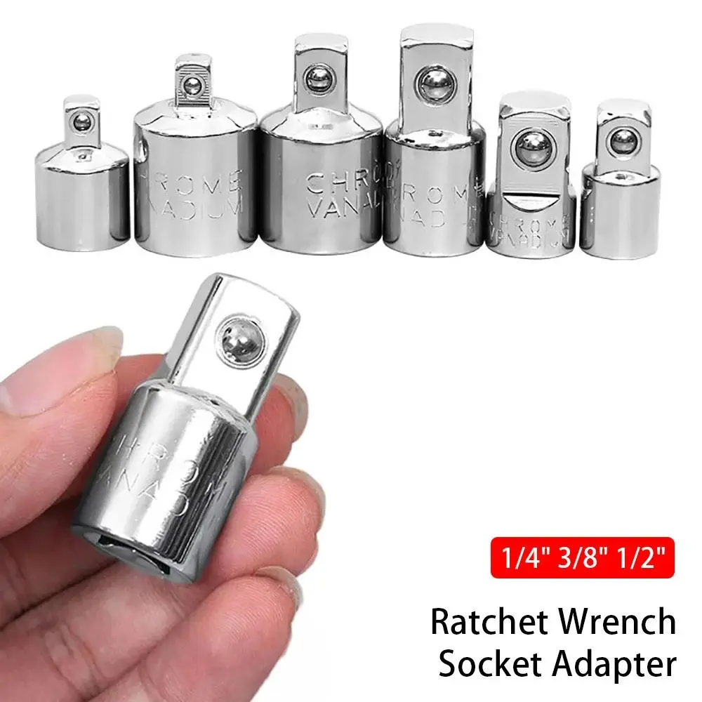 Steel Socket Adapter 1/4 3/8 1/2 Inch for Mechanics and DIY