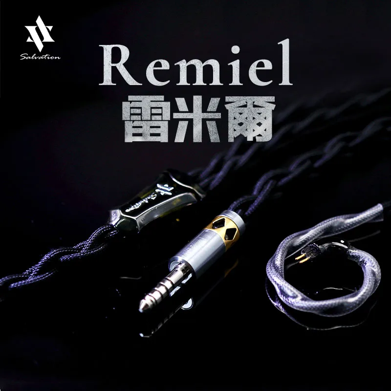 

Taiwan Salvation Remiel Gold, Silver And Palladium Ternary alloy special Fever audio cable 0.78mmcx