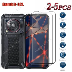 Premium 9H HD Tempered Glass Screen Protector Cover Film for 2 Pieces (For Oukitel WP33 Pro)