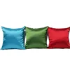Soft 100% Silky Pillow Cover Silk Pillowcase 45cm Square Satin Cushion Cover High Quality Comfortable Solid Throw Pillows 1pc 4