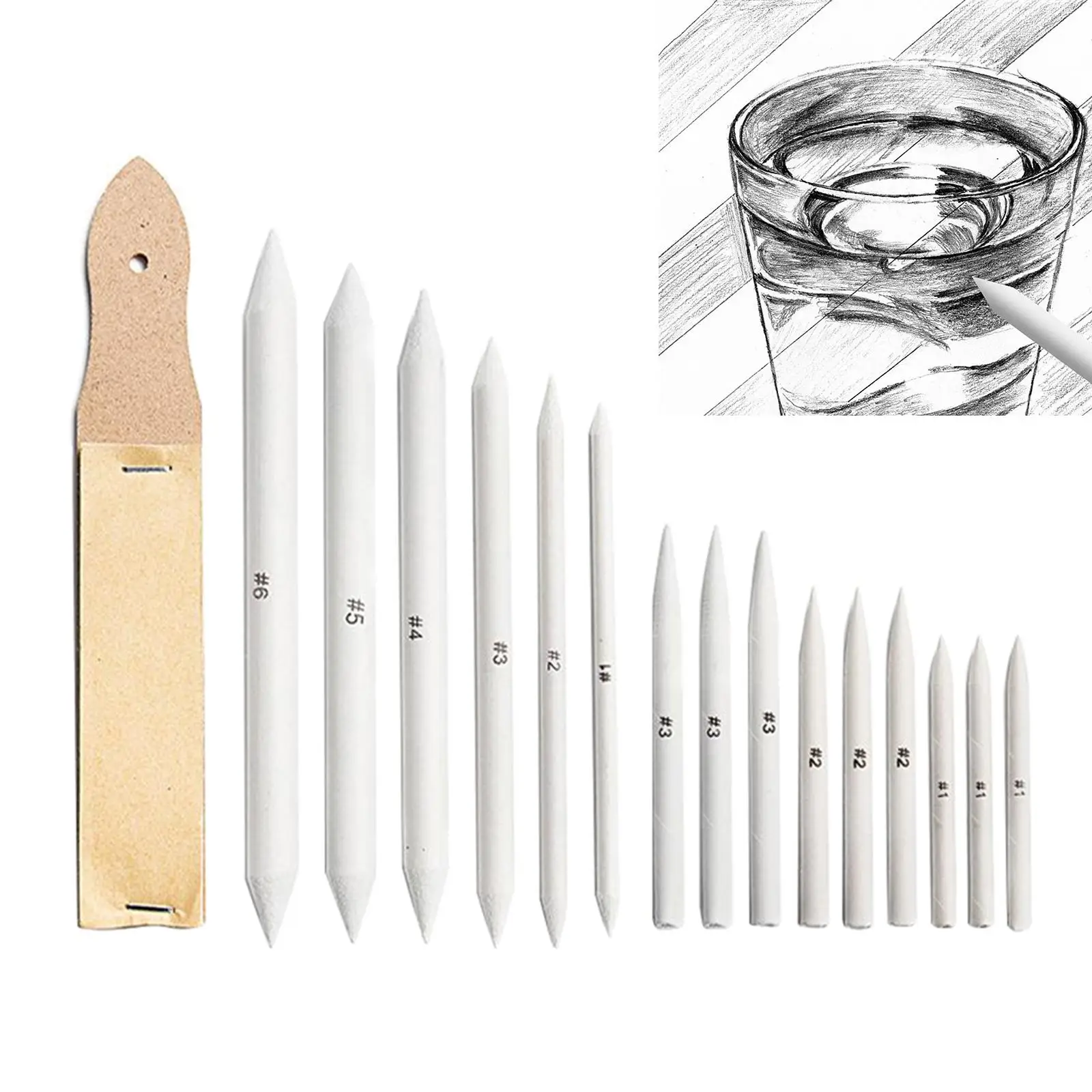 학생 스케치 드로잉을 위한 16개 스케치 도구, 16개 아티스트 블렌딩 도구