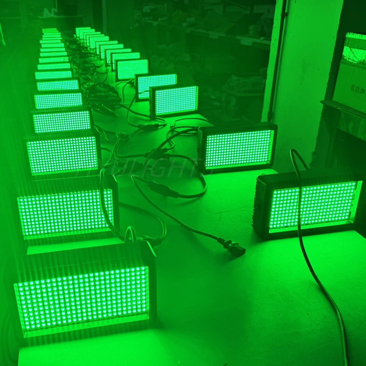 미니 LED 스트로브 포함 무선 컨트롤러, DJ 워시 바, 무대 조명 효과, RGB 3in 1, 48 파티션, DMX 슈퍼 브라이트, 60W
