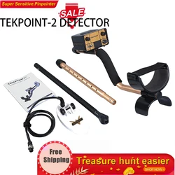 Détecteur Portable de métaux souterrains, haute sensibilité, outil de détection, bijoux, trésors, or, TEKPOINT 2 
