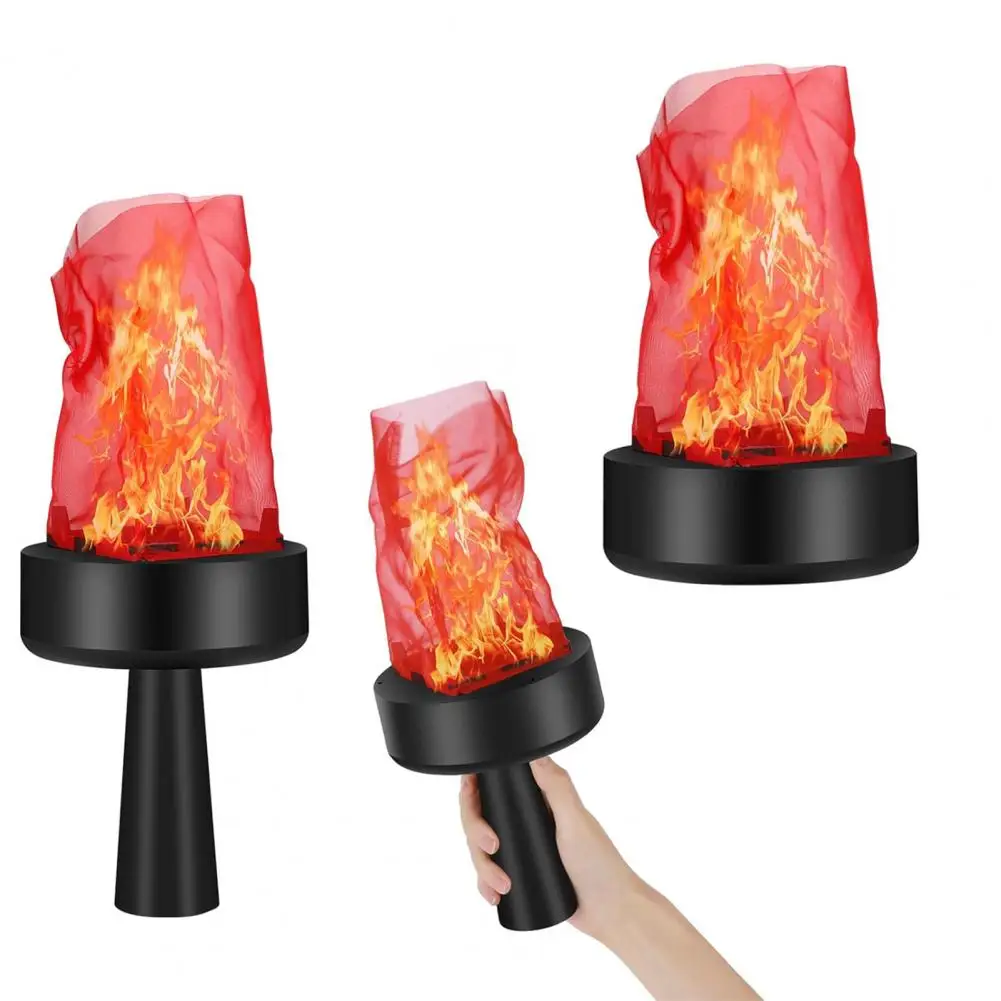 Electric Fake Flame Lamp Realistic 3d Electric Flame Lamp Usb Rechargeable Portable Campfire Light for Party Decoration