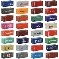 Evemodel 1pc HO Scale 1:87 20ft Shipping Container Model Railway Cargo Box 20' Container C8726 2