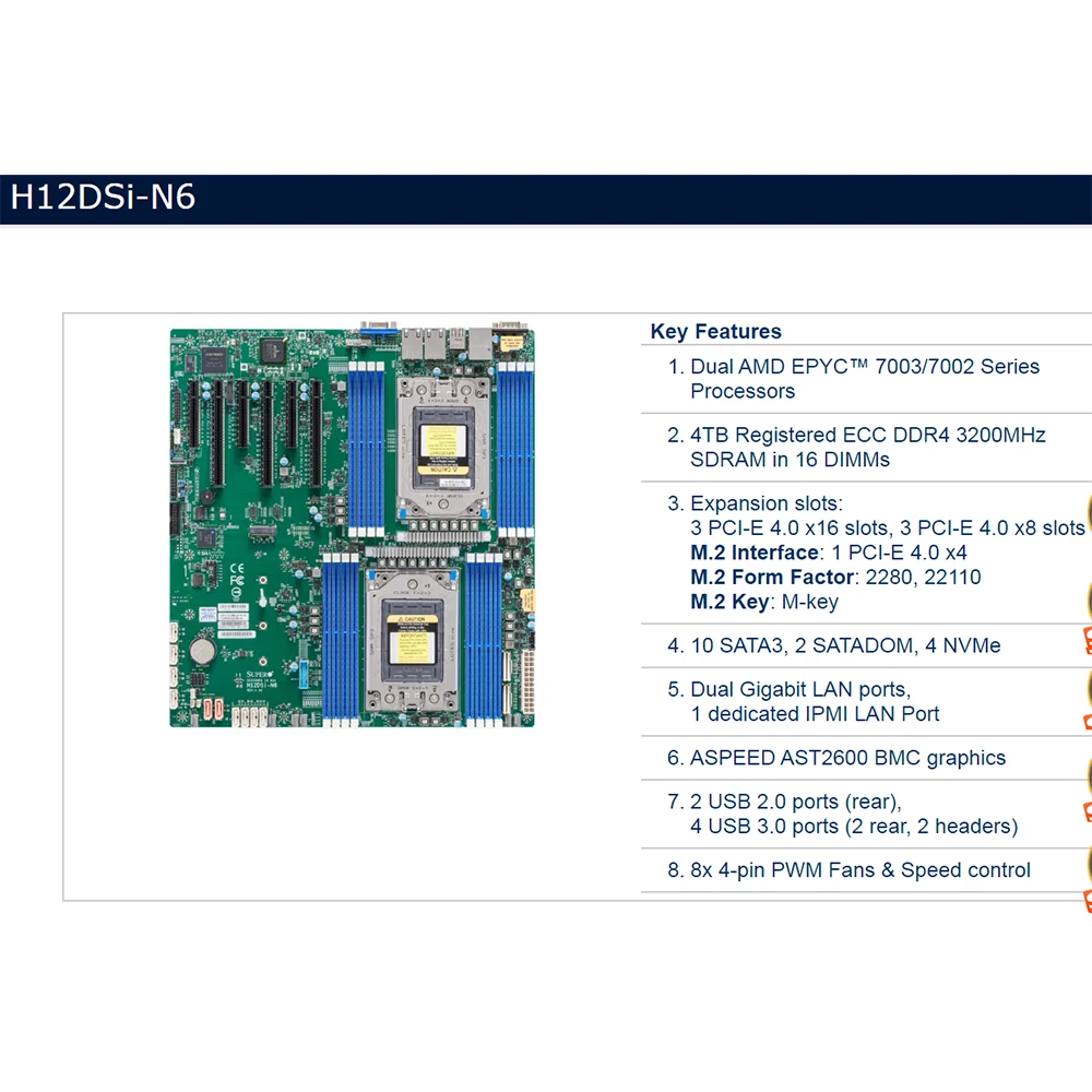 Рисунок 4 - Процессоры AMD EPYC 7742 с супермикрокожей