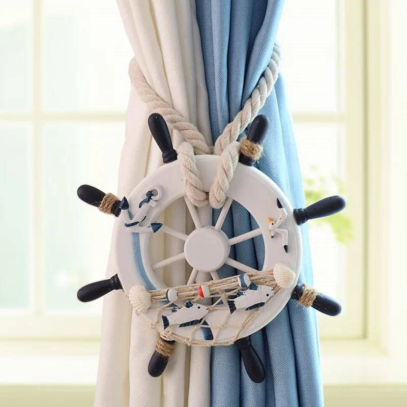 

Northern European Style Modern Simple Creative Binding Rope Cute Curtain Buckle Tie Strap Hanging Ball Accessories