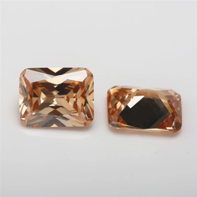 50 stücke/20 pcs4x6 ~ 10x12mm 5a Oktan gle CZ Stein verschiedene Farben Zirkonia lose synthetische Edelsteine für Schmuck – Detail 9