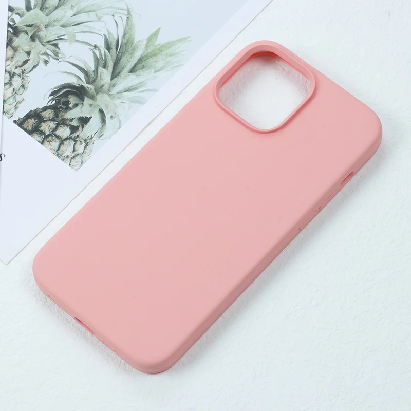 Liquid Silicone Phone Case - Enhanced Camera Protection & Full Coverage Bumper