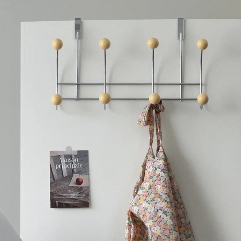 Storage Hook Door Hook Portable Door Hook Hanging Coat Rack Without Drilling Multifunctional Bedroom Storages Hanger Kitchen Organizer Home Accessories