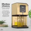 Lux Premium Herbal Oil Infusion Machine Botanical Extractor Herb Dryer Decarboxylator & Oil Infuser Gourmet Edible Infusion 3