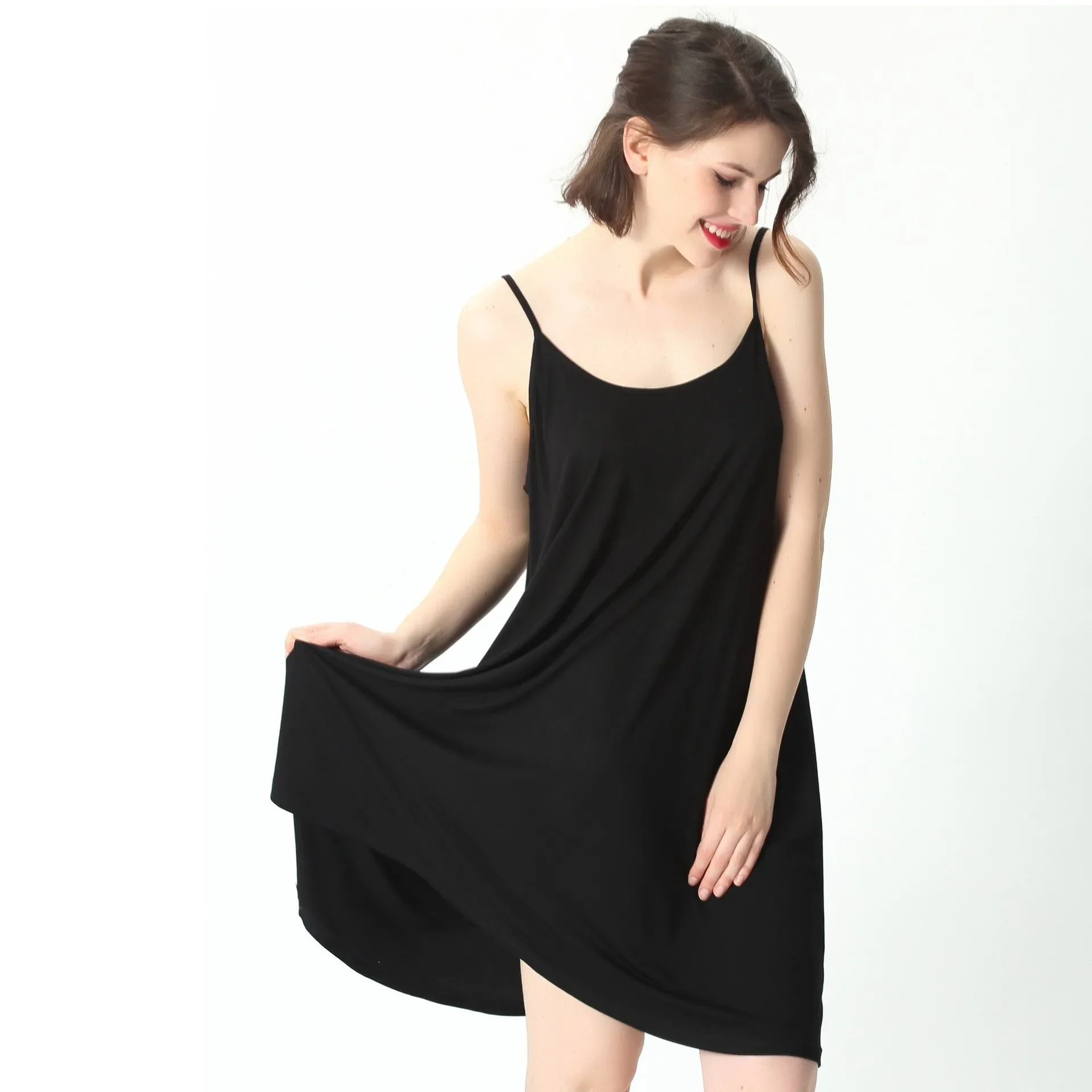 Women Nightdress Summer Bamboo Fiber 2XL to 8XL