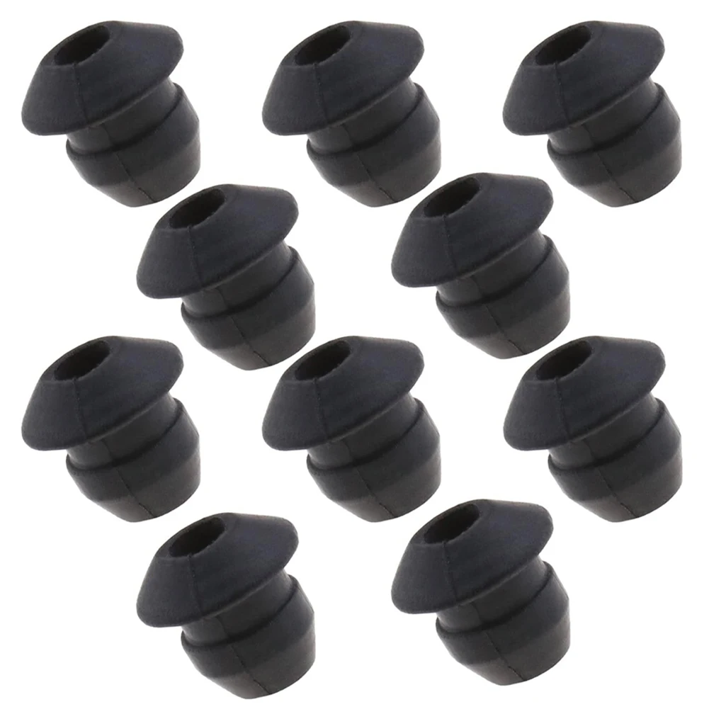 Efficiently Seal Your Lawn Mower\\\'s Fuel Tank With 10pcs Rubber Hose Grommets Designed To Fit Various Models Perfectly
