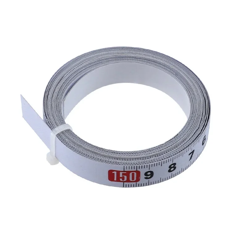 Stainless Steel Self-Adhesive Metric Tape Measure – Rust-Proof and Wear-Resistant Ruler (1-5m)