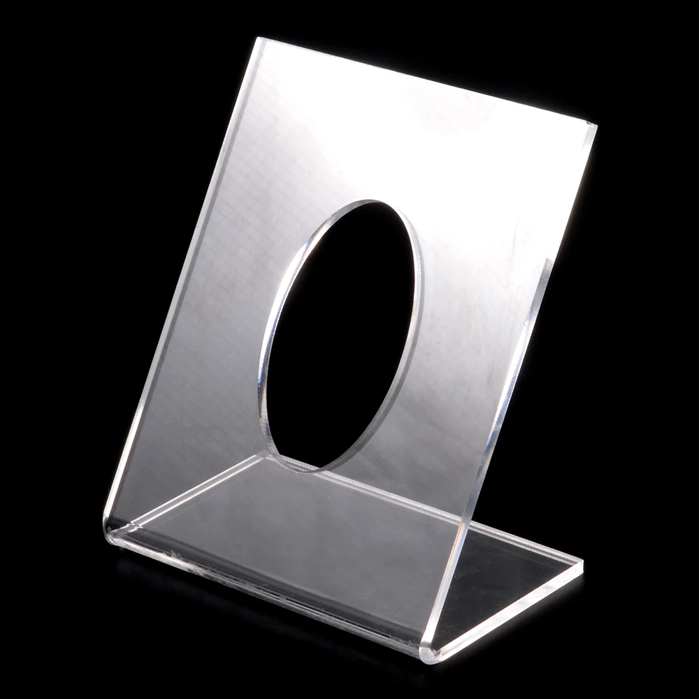 1PC Acrylic Square Display Stand For Silicone Face Model With Round Transparent Body Silicone Model Display Board Display Stand 1pc acrylic square display stand for silicone face model with round transparent body silicone model display board display stand