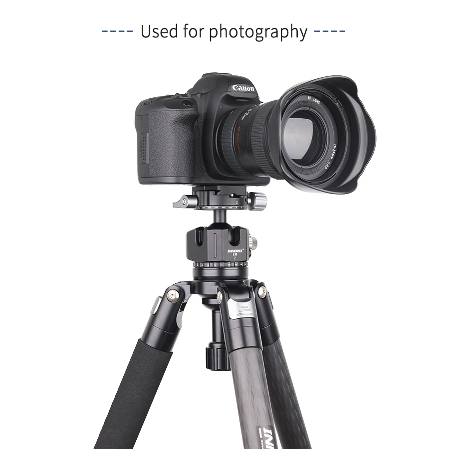 L36 Low Gravity Center Tripod Head for Heavy Duty Digital SLR Cameras with Alumi